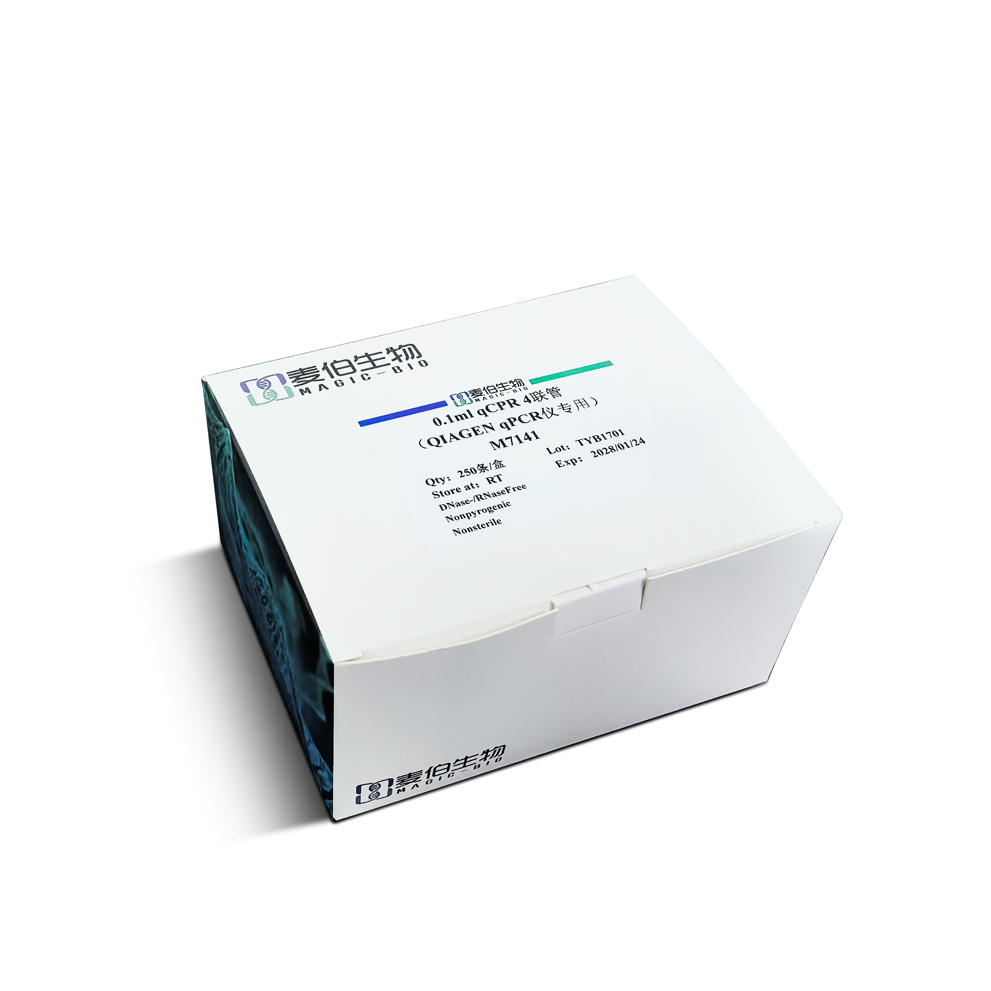 M7141   0.1ml qPCR 4聯(lián)管（QIAGEN qPCR儀專用）